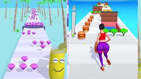 Juice Run VS Twerk Race  - All Levels Gameplay Android,ios  BEST GAME FOR 2022