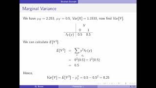 Data Science 1 - Probability 51 - Discrete Bivariate Example
