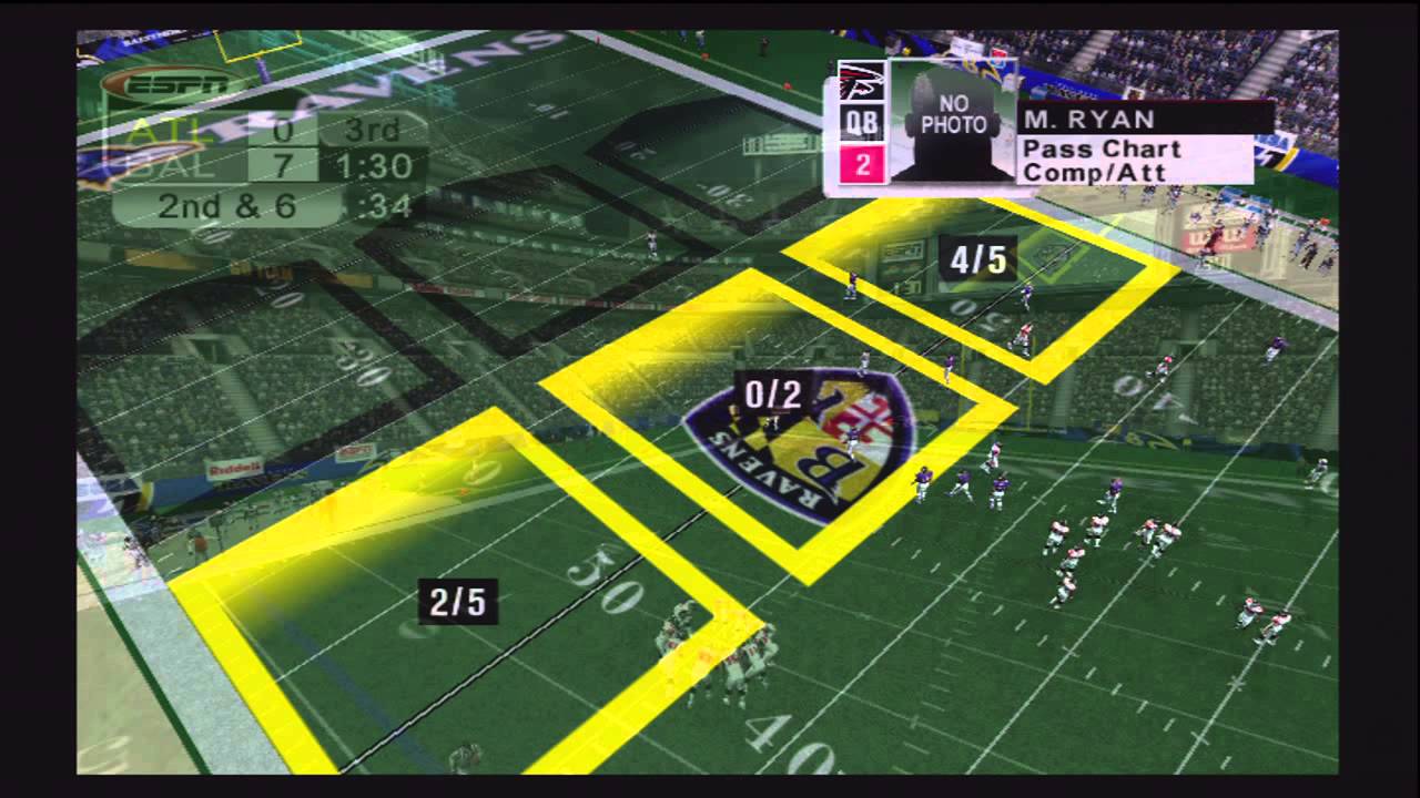 ESPN NFL 2K5 Tribute Series (2k15 Roster) Falcons vs Ravens - YouTube