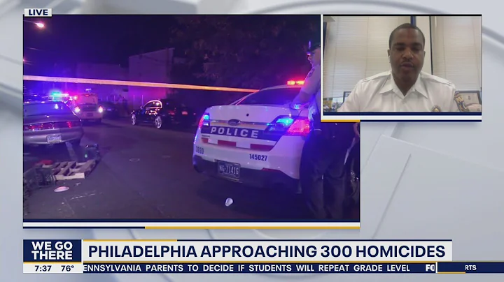 Philadelphia approaches 300 homicides as police se...