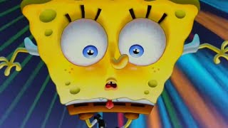SpongeBob time travel and paranoia meme template