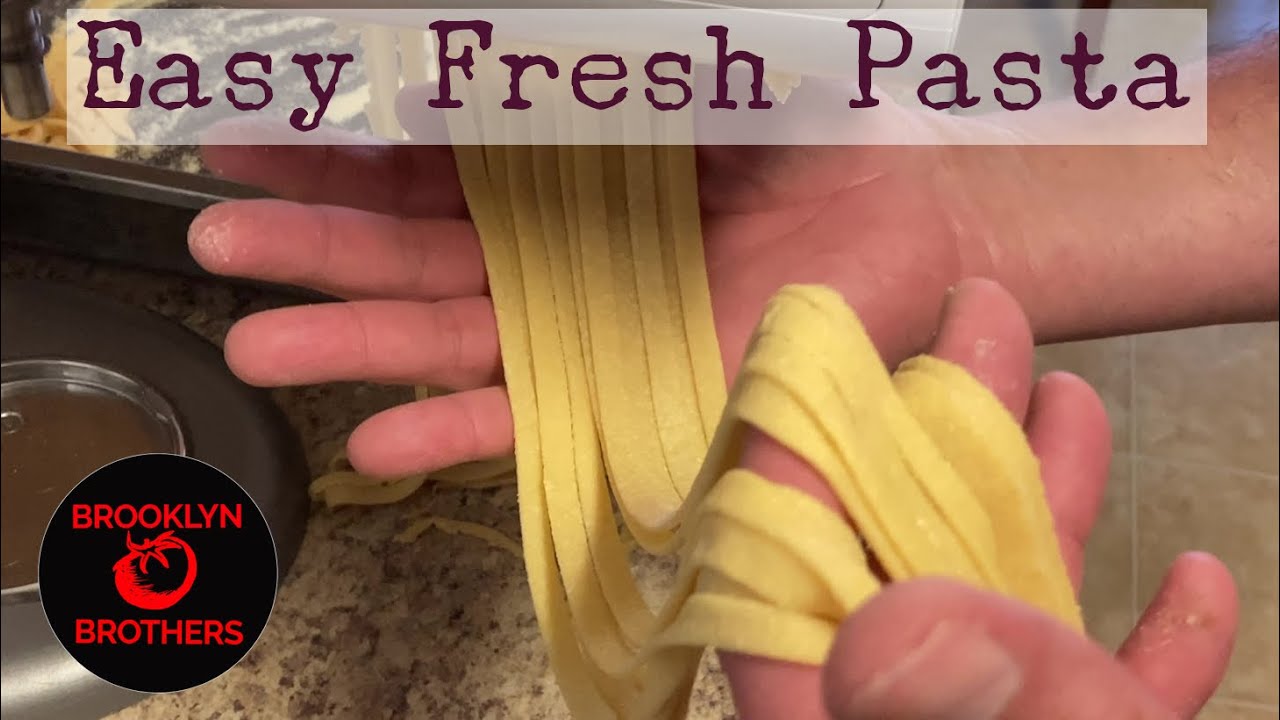 Homemade Pasta with Kitchenaid - Cuisine & Cocktails