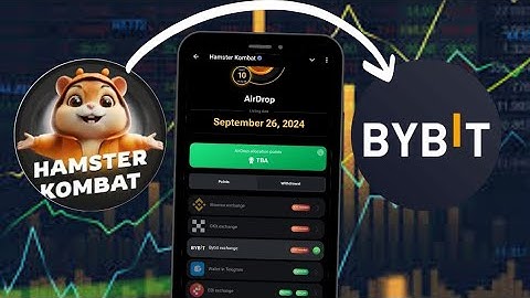 How to connect you bybit wallet to your hamster account ( step by step Guide)