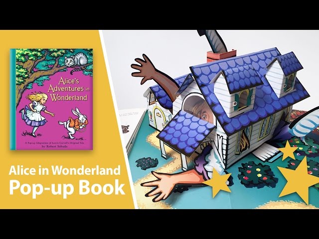 Pop-Up Books - Alice in Wonderland