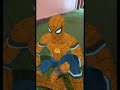 A yellow spiderman