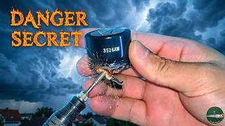 I Cut Open a 450V Capacitor and It Almost Ended Badly... 😨