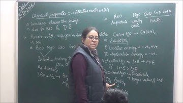 CHXI-10-06 Chemical properties of alkaline earth metal (2016)Pradeep Kshetrapal channel