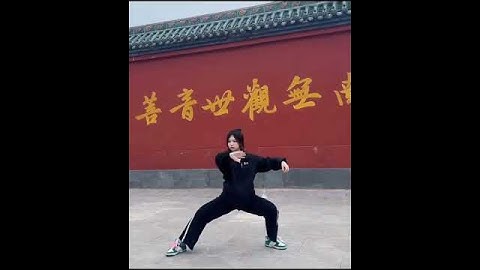 Tiểu thư múa thái cực quyền #douyin #xuhuong