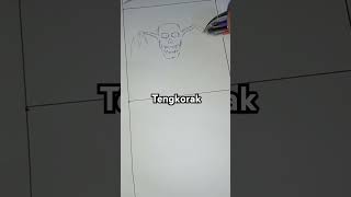 Download Lagu gambar tengkorak #funnyvideo #art #senikreasi MP3