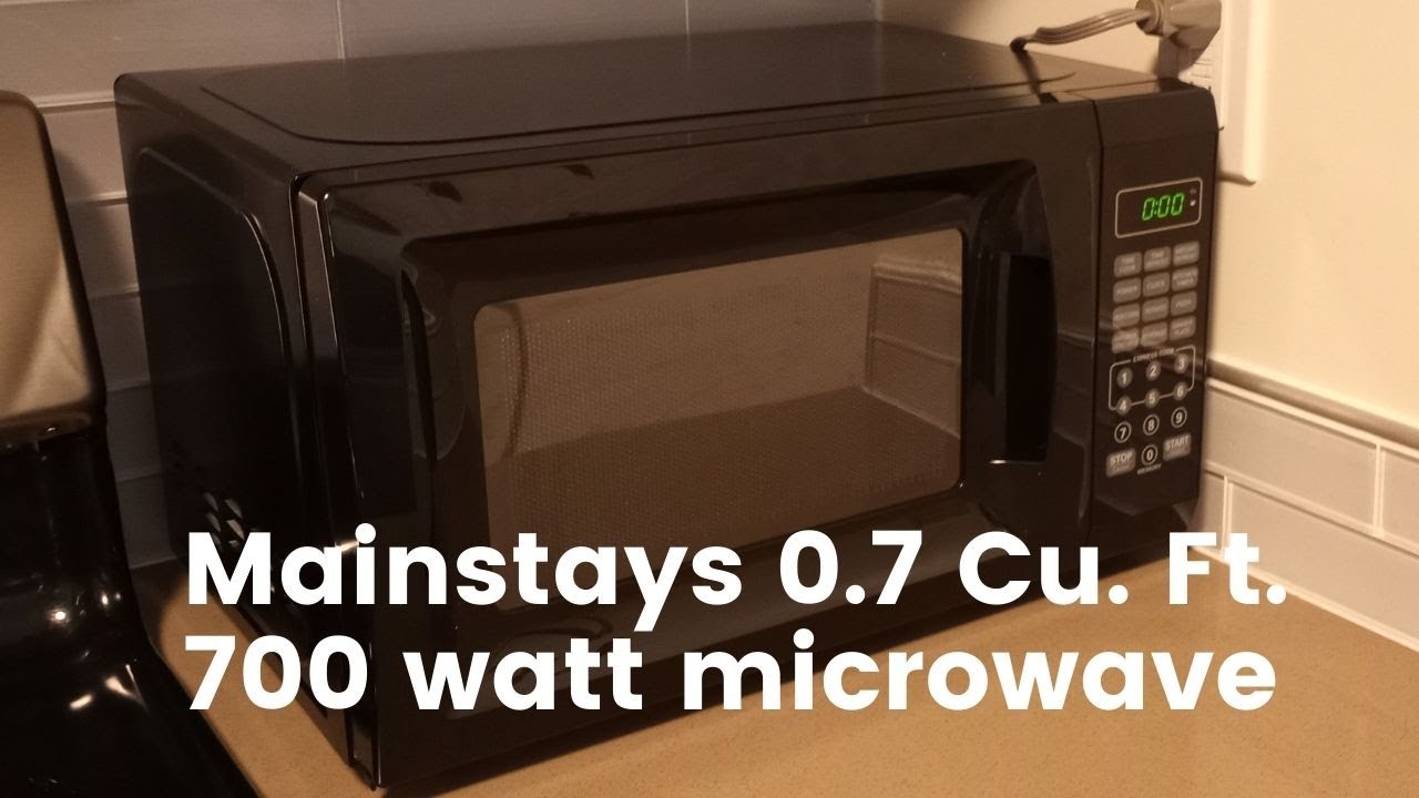 Mainstays 0.7 Cu. Ft. 700 watt microwave 