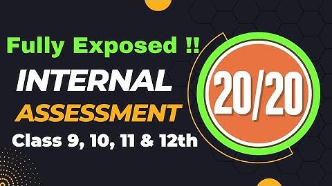 How to Score 20/20 in Internal Assessment CBSE ❓| CBSE Internal Assessment Pattern 2022-23 | #cbse