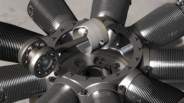 Clerget 9B Assembly Movie (HD)