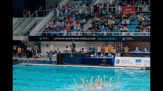 Artistic Swimming World Cup Beijing 2024 Day 2