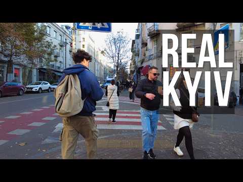 KYIV UKRAINE Full 2 5 Hour Documentary Kyiv Walk Autumn 2025 City Walk 4K HDR 