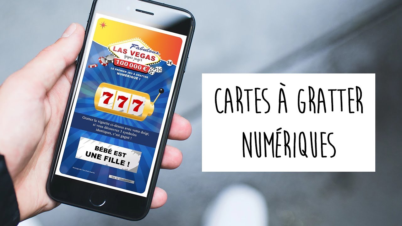 Annonce sexe bébé originale, carte à gratter numérique fille ou garçon