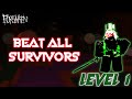 First Time Use 1x1x1x1 And Beat Toxic Survivors - Forsaken