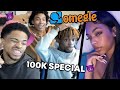 PULLING 100 BADDIES FOR 100K SUBS (OMEGLE) 😈🐐