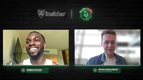 First Keenan Evans interview as Zalgiris Kaunas pl...