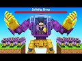 Building an *Infinity Stone Army* in Minecraft (Insane Craft)