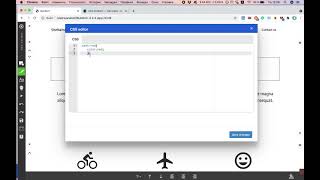 How to use CSS editor in Bootstrap Builder X
