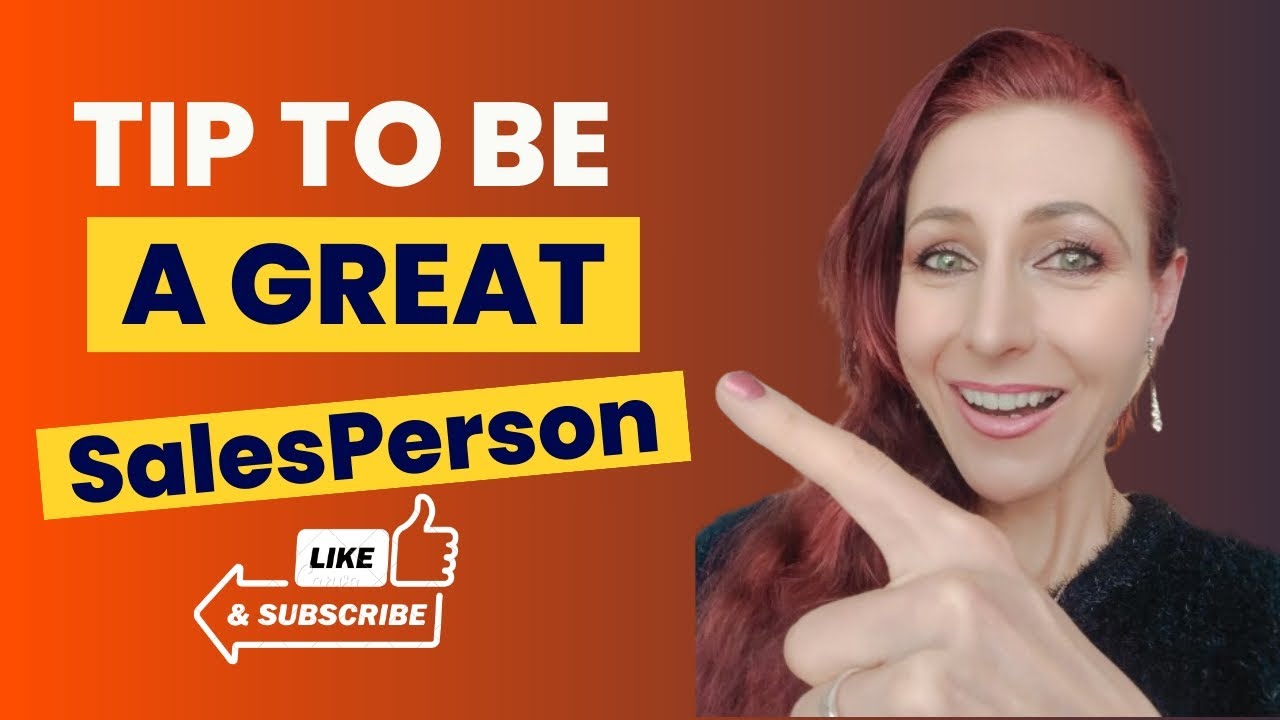 Tip to be a great salesperson 🤩 - YouTube
