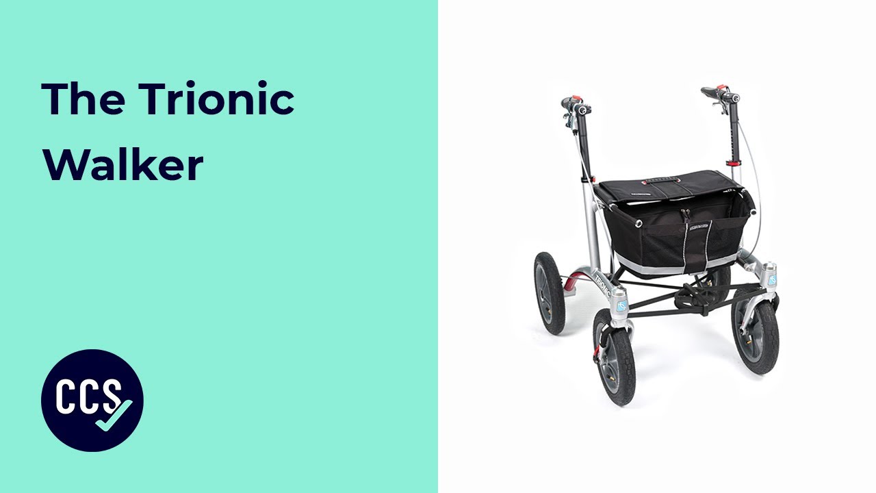 The Trionic Walker A Premium Rollator Youtube