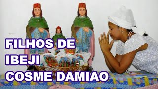 CARACTERISTICAS DOS FILHOS DE COSME E DAMIAO (IBEJIS)