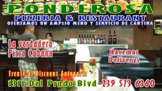 PONDEROSA PIZZERIA RESTAURANT