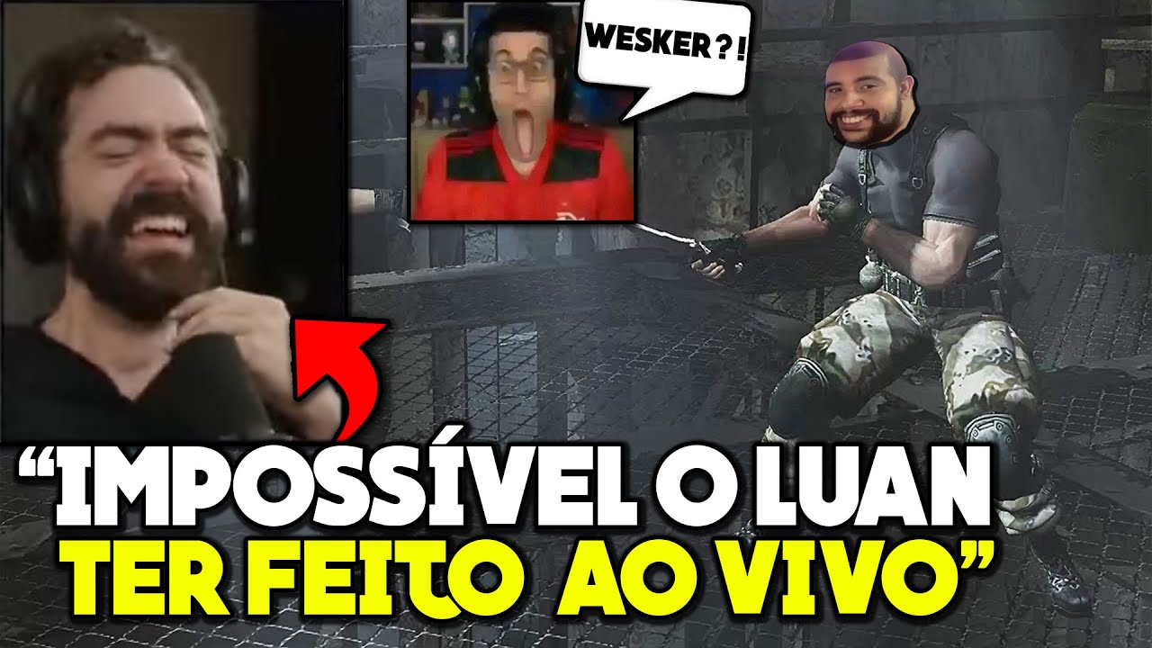 O DIA QUE O FUNKYBLACKCAT REAJOU AO LUANGAMEPLAY AO VIVO KKKKKKKKKKKK