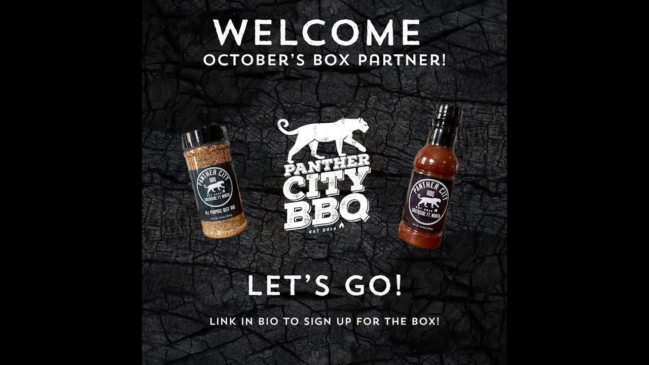 Backyard BBQ Box for October: Panther City!!!