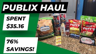 Come shop with me at Publix 11/30/2022 Spent $35.16, saved $149.01! 76% savings!