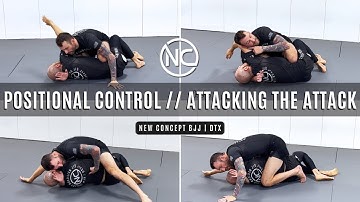 New Concept BJJ | Positional Control: Attacking the Attack | NoGi Coach Caleb Flippin