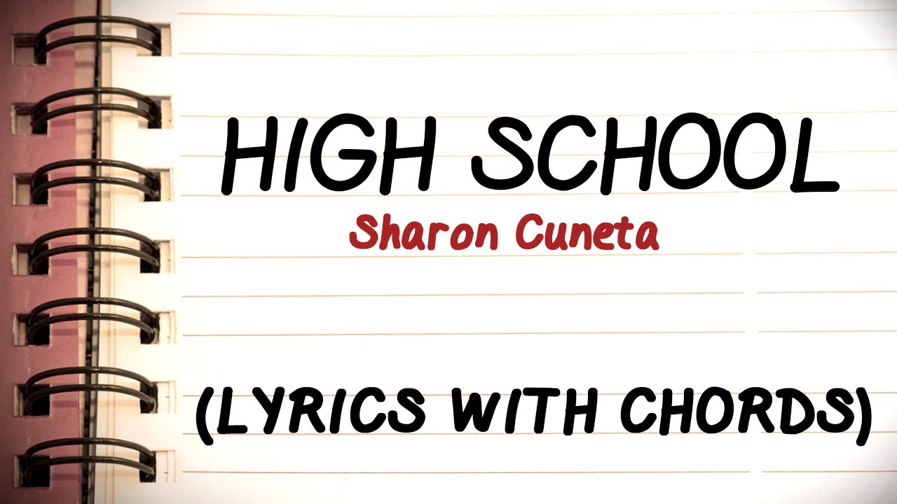 Sharon Cuneta  High School Official Lyric Video with Chords
