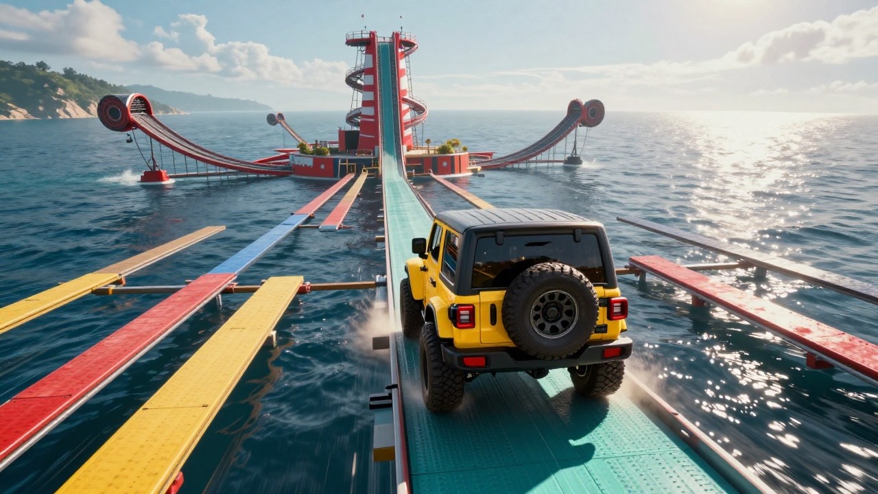 GTA 5 赛车跑酷比赛｜100% 专业玩家睡觉时也完成挑战！