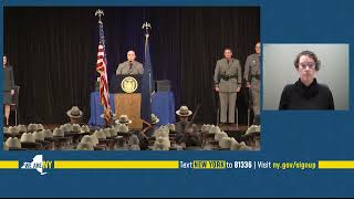 Governor Hochul Delivers Remarks at the New York State Police Graduation Ceremony