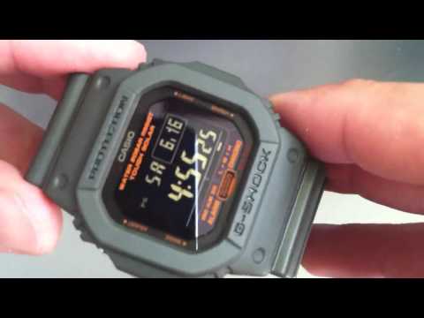 g shock 5600 military