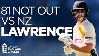 Can Lawrence Star Against West Indies? | Highlights - Classy 81 Not Out  vs New Zealand