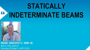 STATICALLY INDETERMINATE BEAMS_PART1 (BESFREN JOHNY)