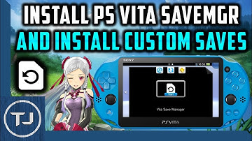 PS Vita Install SaveMgr & Import Save Files!