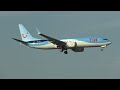 Tui Boeing 737-8Max OO-TMG Landing Malaga LEMG