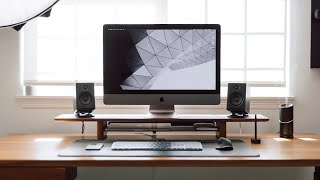 Minimal and Productive Desk Setup | Workspace 2021