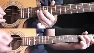 Guns N' Roses  - Knocking On Heaven's Doors  -  first solo on acoustic guitar