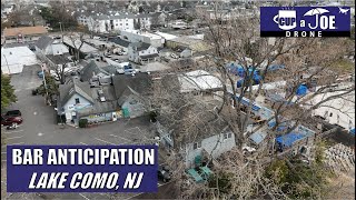 Bar Anticipation (Bar A) Lake Como, NJ | HD Drone Footage | BIG Shore Party Spot