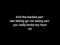 Coldplay - The hardest part (con letra)(with lyrics)