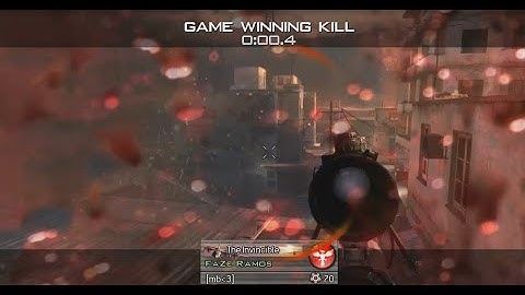 FaZe Ramos: Live Trickshotting #3 - MW2 (with KILLCAM!)
