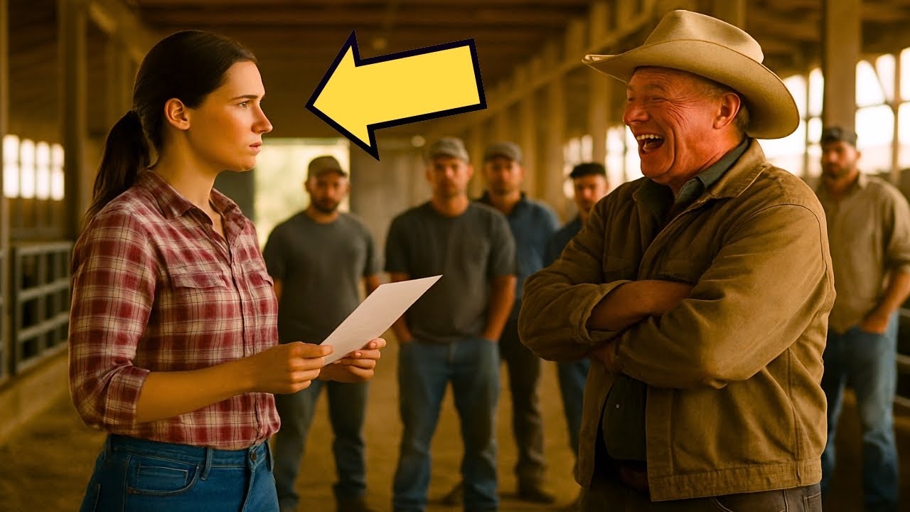 SEÑOR, YO SOY LA NUEVA DUEÑA DE ESTA TIERRA… EL HACENDADO SE RIÓ HASTA QUE VIO SU APELLIDO