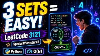 May 27, 2026 - Leetcode Problem #3121. Count the Number of Special Characters II