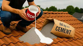 Few people know this secret! Mix CEMENT with VECNI, this formula is worth up to a million dollars!