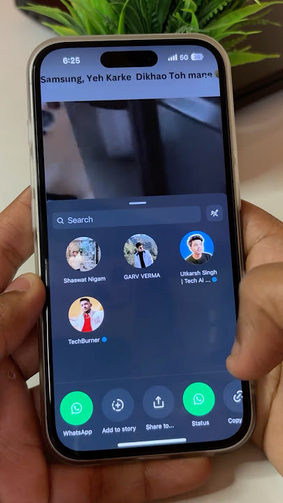 Share Instagram Reels To WhatsApp Status Directly๐ฒ#tech #shorts #shortsfeed #whatsapp #youtube
