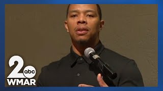 Former Ravens player Ray Rice set to become Milford Mill Academy s new JV head football coach